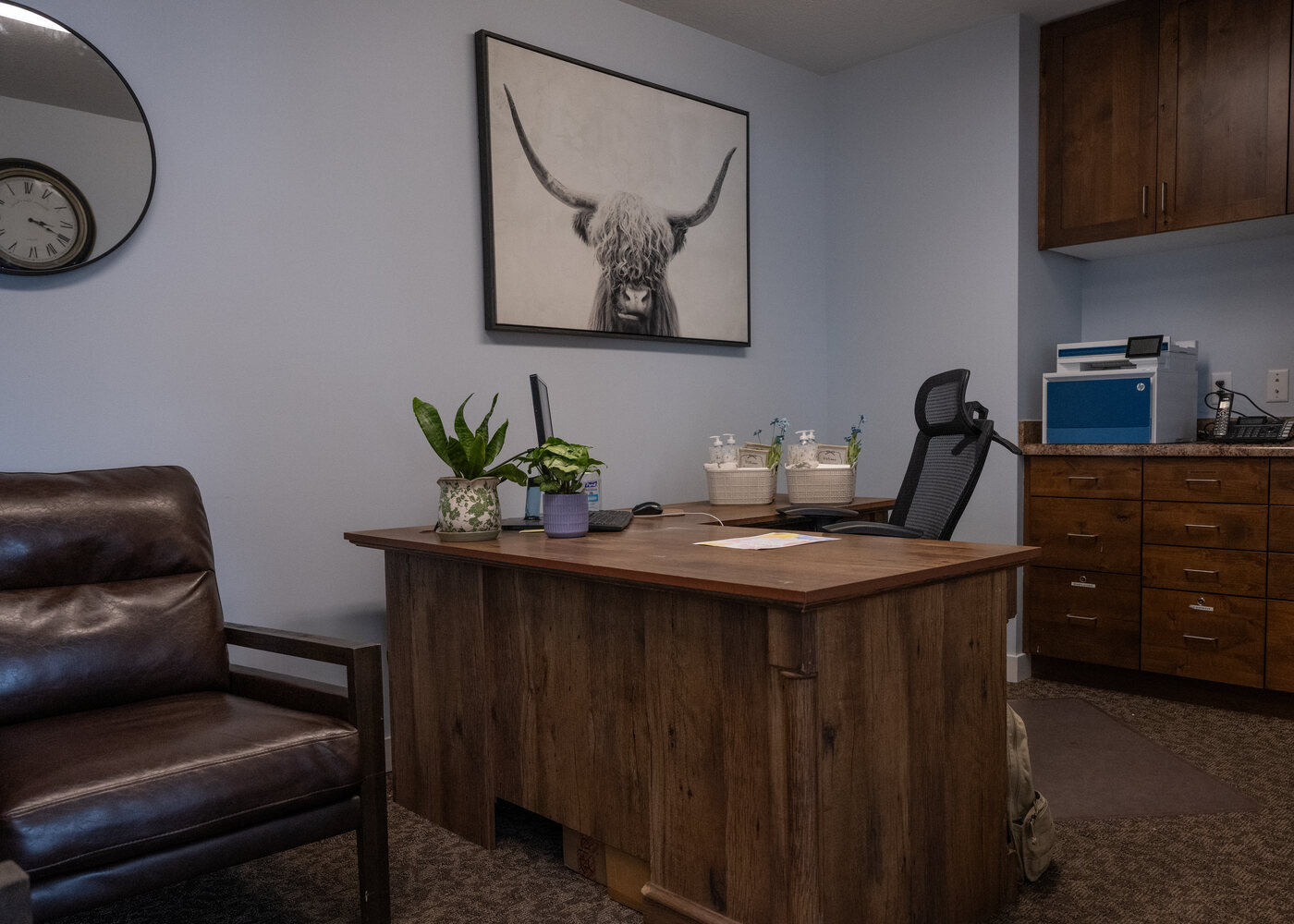 Team office at Pheasant View Assisted Living
